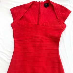 Red Bandage dress never worn